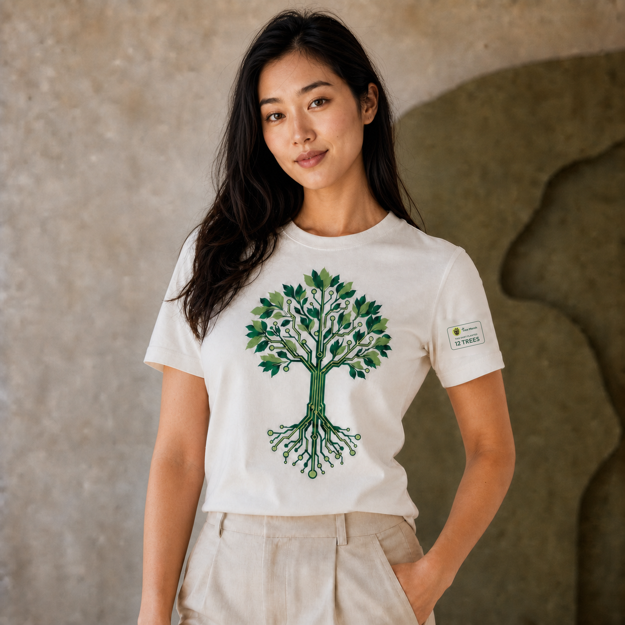 BioCircuit Canopy Organic Tee product preview
