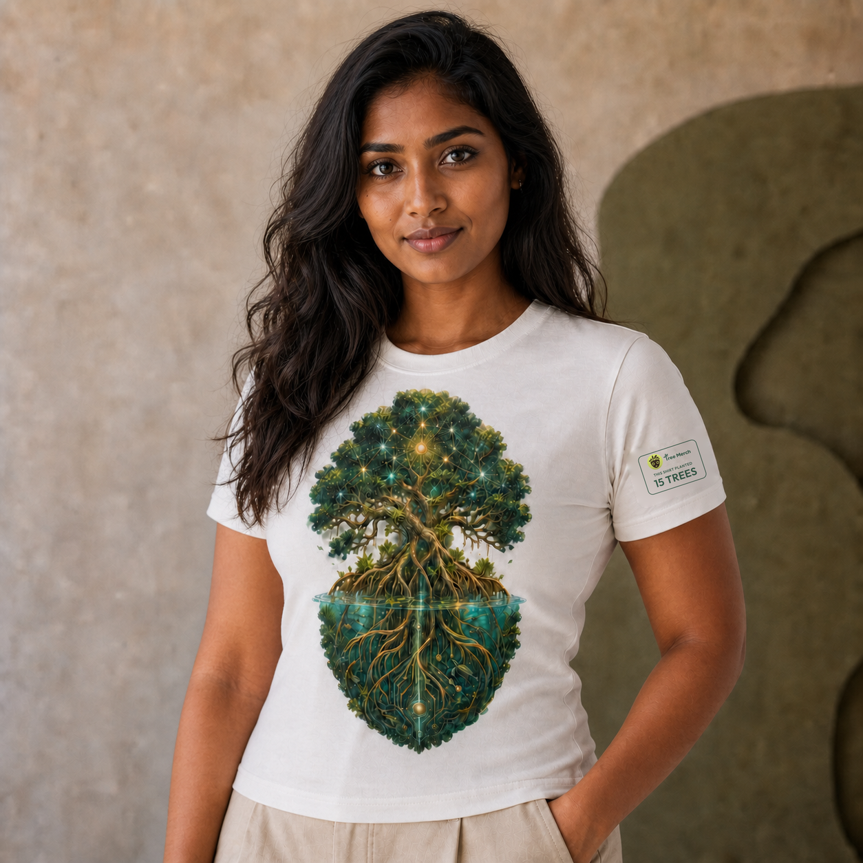 Neural Mangrove Organic Tee product preview